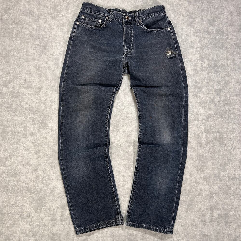 Vintage Y2K Levis 501 XX Jeans Dark Wash Mens 30x31 2003 Made in Mexico